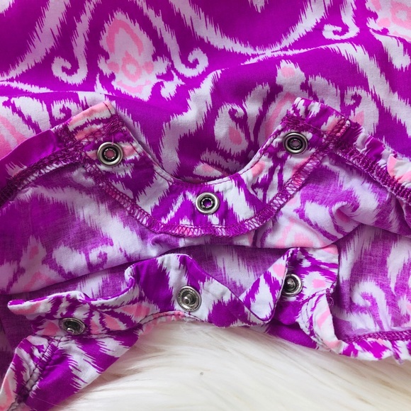 🎉🎉 HP🎉🎉Baby girl purple romper - Picture 5 of 8